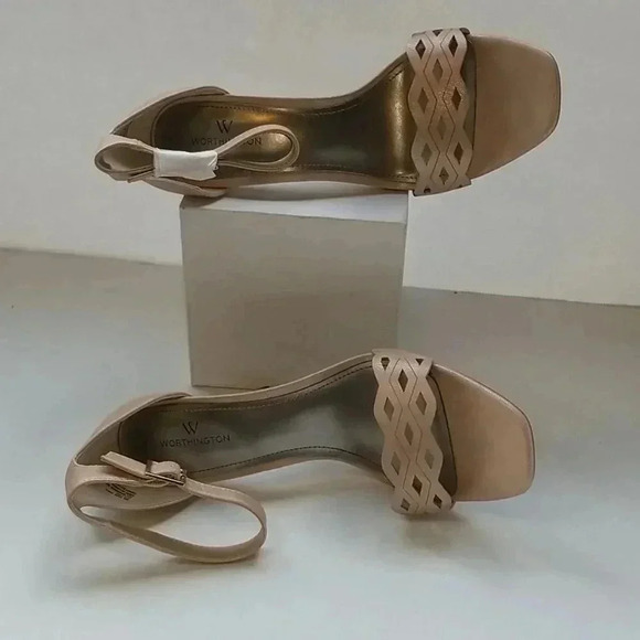 Worthington helled sandals size 9 rose gold - Picture 8 of 9